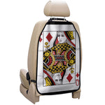 Queen Of Diamonds Playing Card Print Car Seat Organizers