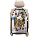 Queen Of Diamonds Playing Card Print Car Seat Organizers