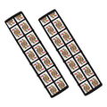 Queen Of Hearts Pattern Print Car Seat Belt Covers