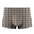 Queen Of Hearts Pattern Print Men's Boxer Briefs