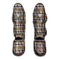 Queen Of Hearts Pattern Print Muay Thai Shin Guards