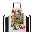 Queen Of Hearts Playing Card Print Apron