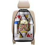 Queen Of Hearts Playing Card Print Car Seat Organizers