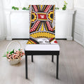 Queen Of Hearts Playing Card Print Dining Chair Slipcover