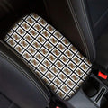 Queen Of Spades Pattern Print Car Center Console Cover