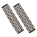 Queen Of Spades Pattern Print Car Seat Belt Covers
