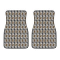 Queen Of Spades Pattern Print Front Car Floor Mats