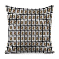 Queen Of Spades Pattern Print Pillow Cover