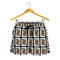 Queen Of Spades Pattern Print Women's Shorts
