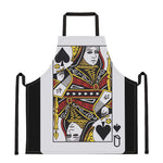 Queen Of Spades Playing Card Print Apron