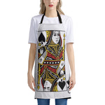 Queen Of Spades Playing Card Print Apron