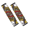 Queen Of Spades Playing Card Print Car Seat Belt Covers