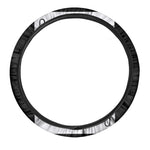 Queen Of Spades Playing Card Print Car Steering Wheel Cover