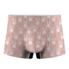 Rabbit And Carrot Pattern Print Men's Boxer Briefs