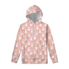 Rabbit And Carrot Pattern Print Pullover Hoodie