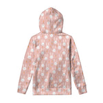 Rabbit And Carrot Pattern Print Pullover Hoodie