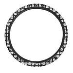 Rabbit And Cat Pattern Print Car Steering Wheel Cover