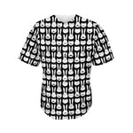 Rabbit And Cat Pattern Print Men's Baseball Jersey