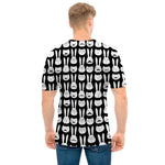 Rabbit And Cat Pattern Print Men's T-Shirt