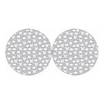 Rabbit And Cloud Pattern Print Car Coasters