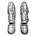 Rabbit And Cloud Pattern Print Muay Thai Shin Guards