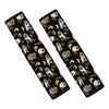 Raccoon And Banana Pattern Print Car Seat Belt Covers