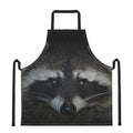 Raccoon Portrait Print Apron