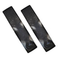 Raccoon Portrait Print Car Seat Belt Covers