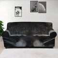 Raccoon Portrait Print Sofa Cover