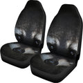 Raccoon Portrait Print Universal Fit Car Seat Covers