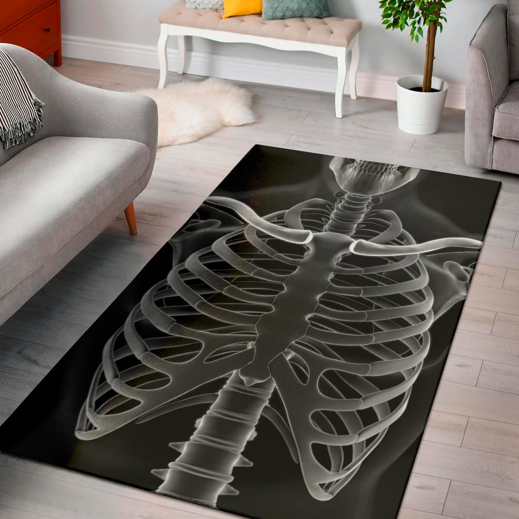 Radiologist X-Ray Film Print Area Rug