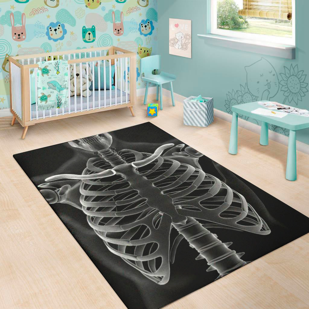 Radiologist X-Ray Film Print Area Rug