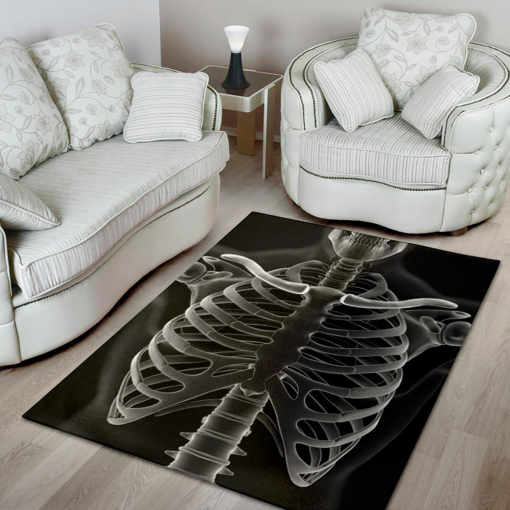 Radiologist X-Ray Film Print Area Rug