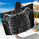 Radiologist X-Ray Film Print Beach Sarong Wrap
