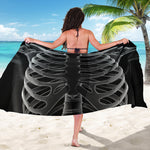 Radiologist X-Ray Film Print Beach Sarong Wrap