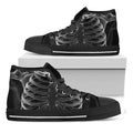 Radiologist X-Ray Film Print Black High Top Sneakers