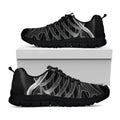 Radiologist X-Ray Film Print Black Running Shoes