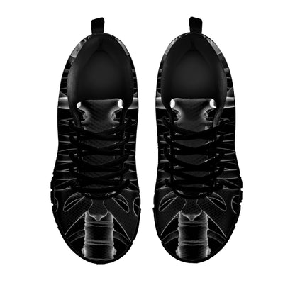 Radiologist X-Ray Film Print Black Sneakers