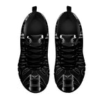 Radiologist X-Ray Film Print Black Sneakers