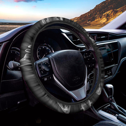 Radiologist X-Ray Film Print Car Steering Wheel Cover