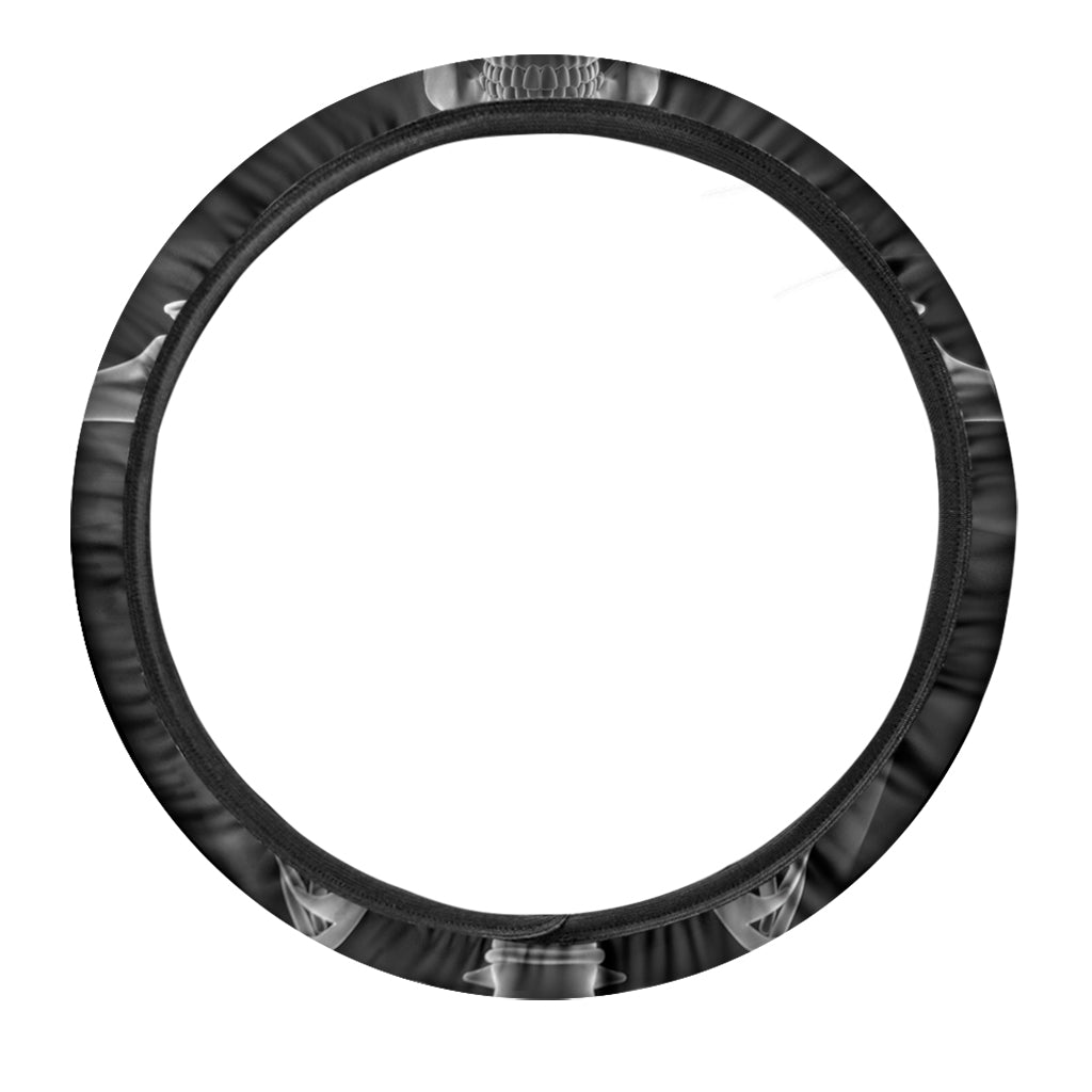 Radiologist X-Ray Film Print Car Steering Wheel Cover