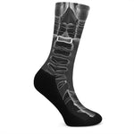 Radiologist X-Ray Film Print Crew Socks