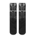 Radiologist X-Ray Film Print Crew Socks