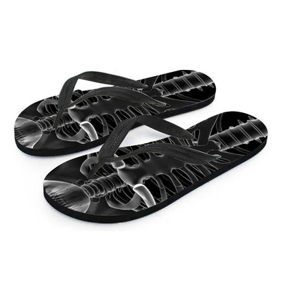 Radiologist X-Ray Film Print Flip Flops