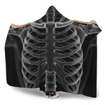 Radiologist X-Ray Film Print Hooded Blanket