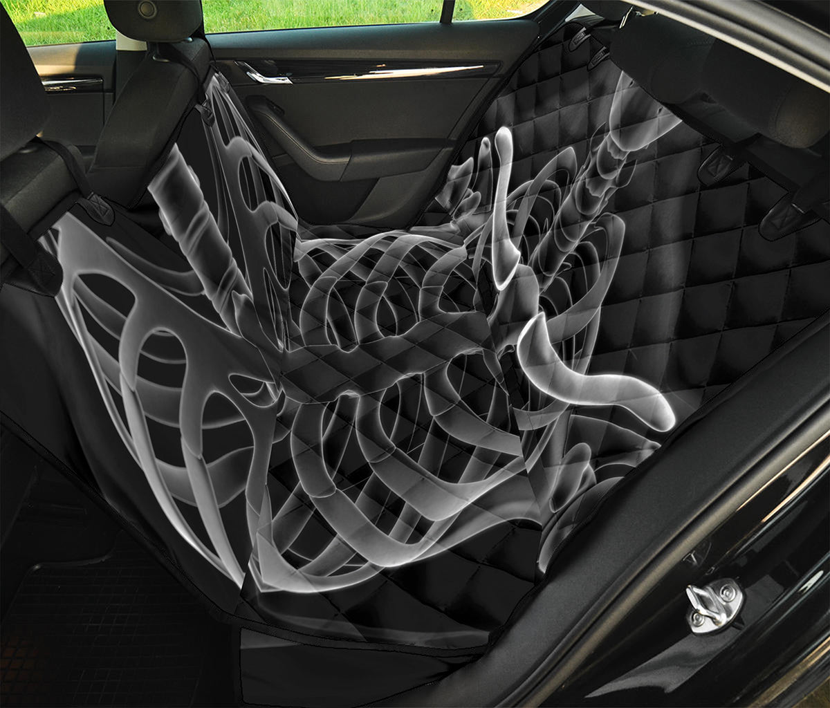 Radiologist X-Ray Film Print Pet Car Back Seat Cover