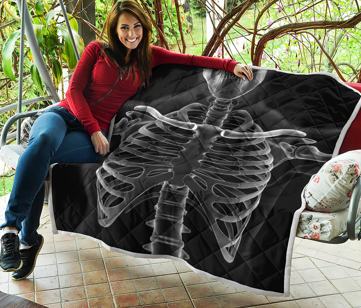 Radiologist X-Ray Film Print Quilt
