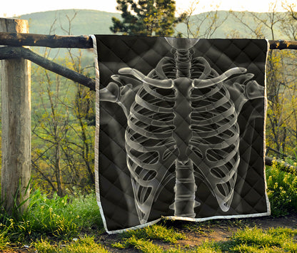 Radiologist X-Ray Film Print Quilt