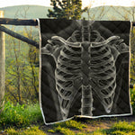 Radiologist X-Ray Film Print Quilt