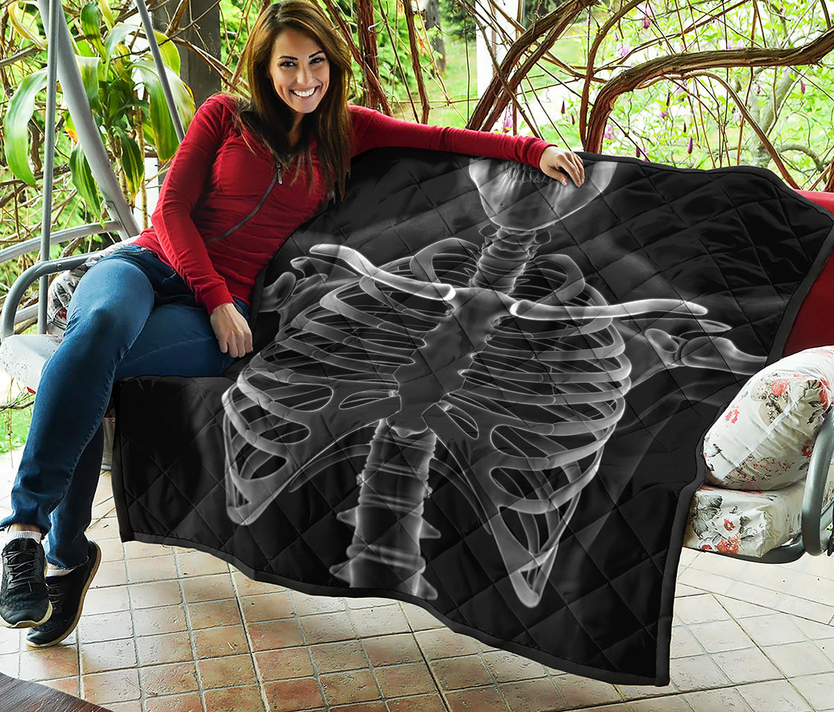 Radiologist X-Ray Film Print Quilt